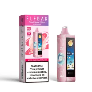 Elf Bar Planet 25000 White Peach Baja Splash