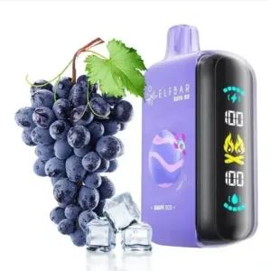 ElfBar Raya D3 Grape Ice 5% Nicotine