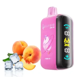 ElfBar Raya D3 Peach Ice 5% Nicotine